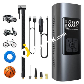 Car Portable Air Pump Cordless Rechargeable 6000Mah 150Psi Handheld Mini Tire Inflator Compressor -